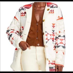 Pendleton X Aqua Reversible Quilted Coat